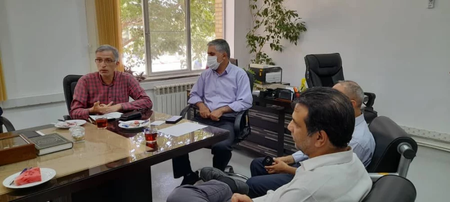 بازدید همکاران مدیریت امور پردیس های استان تهران از پردیس شهید چمران 6