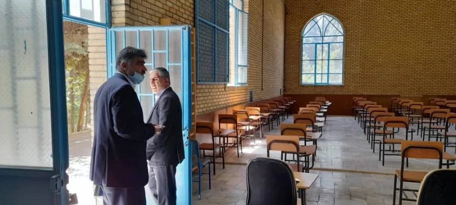 بازدید همکاران مدیریت امور پردیس های استان تهران از پردیس شهید چمران 8