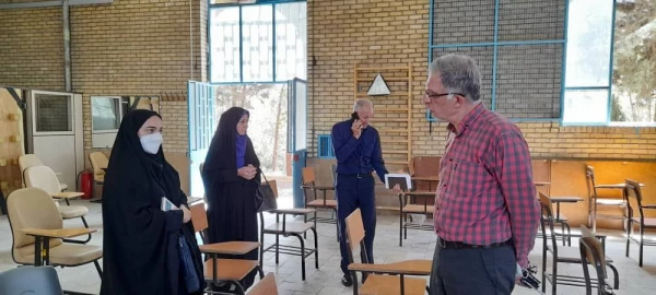 بازدید همکاران مدیریت امور پردیس های استان تهران از پردیس شهید چمران 10