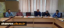 آخرین نشست هماهنگی برای برگزاری امتحانات حضوری پایان نیمسال تحصیلی 7