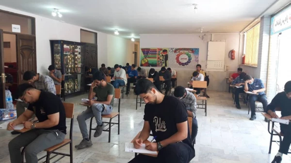 آغاز امتحانات حضوری نیمسال دوم تحصیلی ۱۴۰۱-۱۴۰۰ 5