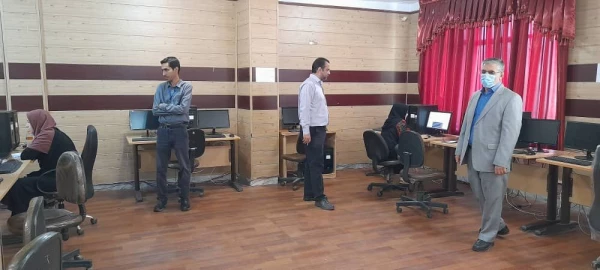 آغاز آزمون حضوری-الکترونیکی مهارت آموزان در پردیس شهید چمران 2