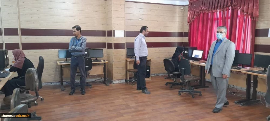 آغاز آزمون حضوری-الکترونیکی مهارت آموزان در پردیس شهید چمران 2