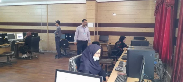 آغاز آزمون حضوری-الکترونیکی مهارت آموزان در پردیس شهید چمران 6