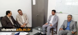 بازدید دکتر صحرایی و دکتر ستاری فر از پردیس شهید چمران 5
