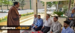 بازدید دکتر صحرایی و دکتر ستاری فر از پردیس شهید چمران 8