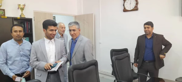 بازدید دکتر صحرایی و دکتر ستاری فر از پردیس شهید چمران 9