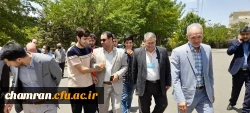 بازدید دکتر صحرایی و دکتر ستاری فر از پردیس شهید چمران 11