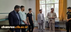 بازدید دکتر صحرایی و دکتر ستاری فر از پردیس شهید چمران 13