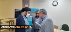 بازدید سرپرست پردیس شهید چمران از برگزاری امتحانات در مراکز شهدای مکه و شهید بهشتی 5