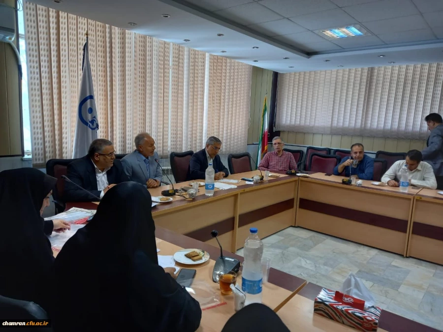 نشست تقدیر از دست اندرکاران برگزاری امتحانات پایان نیمسال تحصیلی 2