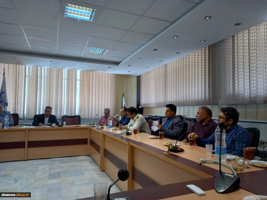 نشست تقدیر از دست اندرکاران برگزاری امتحانات پایان نیمسال تحصیلی 3