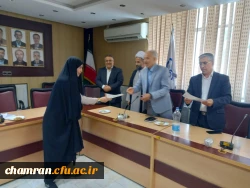 نشست تقدیر از دست اندرکاران برگزاری امتحانات پایان نیمسال تحصیلی 12