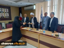 نشست تقدیر از دست اندرکاران برگزاری امتحانات پایان نیمسال تحصیلی 14