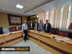 نشست تقدیر از دست اندرکاران برگزاری امتحانات پایان نیمسال تحصیلی 15