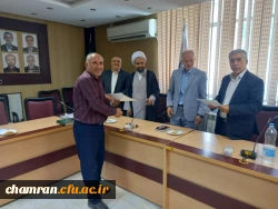 نشست تقدیر از دست اندرکاران برگزاری امتحانات پایان نیمسال تحصیلی 18