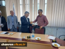 نشست تقدیر از دست اندرکاران برگزاری امتحانات پایان نیمسال تحصیلی 2