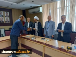 نشست تقدیر از دست اندرکاران برگزاری امتحانات پایان نیمسال تحصیلی 12