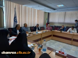 نشست تقدیر از دست اندرکاران برگزاری امتحانات پایان نیمسال تحصیلی 19