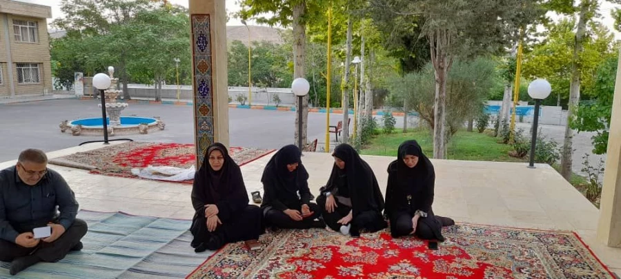 مراسم سوگواری ایام شهادت حضرت سیدالشهدا علیه السلام و شهدای کربلا در پردیس شهید چمران 2