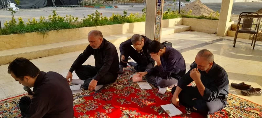 مراسم سوگواری ایام شهادت حضرت سیدالشهدا علیه السلام و شهدای کربلا در پردیس شهید چمران 4