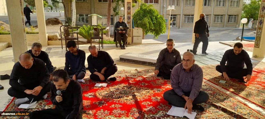 مراسم سوگواری ایام شهادت حضرت سیدالشهدا علیه السلام و شهدای کربلا در پردیس شهید چمران 6