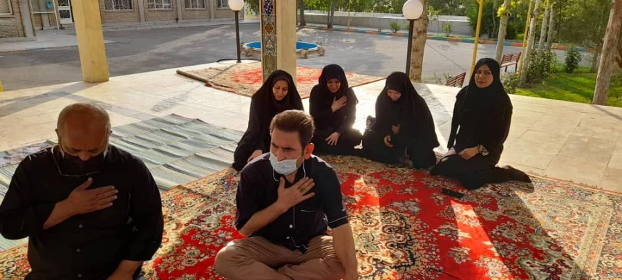 مراسم سوگواری ایام شهادت حضرت سیدالشهدا علیه السلام و شهدای کربلا در پردیس شهید چمران 8