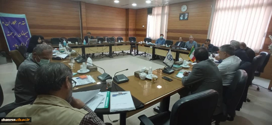 تشکیل جلسه گروه های آموزشی پردیس شهید چمران و مراکز تابعه در شرف سال تحصیلی ۱۴۰۲–۱۴۰۱ 2