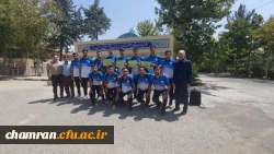 بدرقه کاروان دانشجویان دانشگاه  فرهنگیان _ پردیس شهید چمران برای اعزام به پنجمین المپیاد مسابقات ورزش های همگانی دانشگاه ها و موسسات آموزش عالی کشور 7