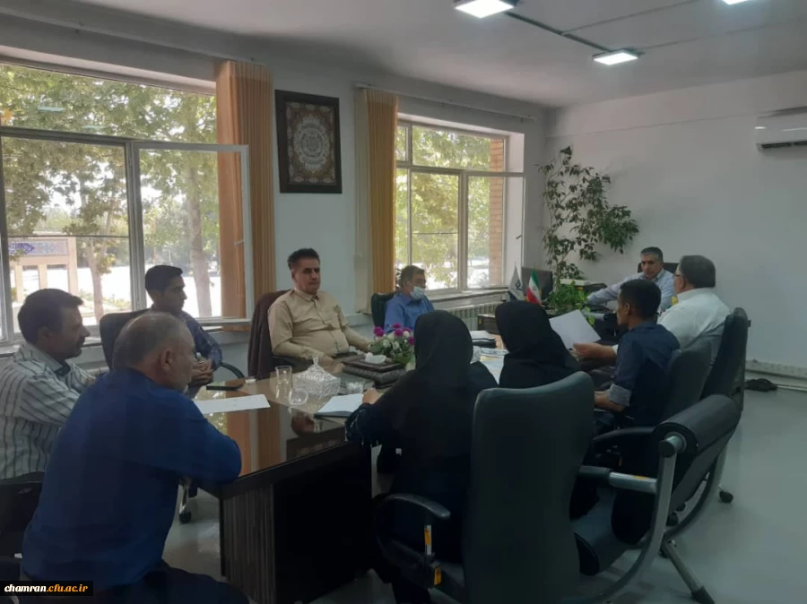 برگزاری جلسه نظارت بر تغدیه دانشجویی پردیس شهید چمران 2