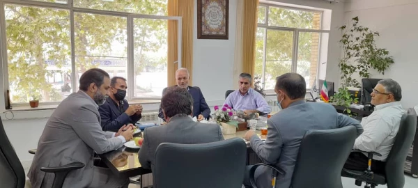 برگزاری نشست مسئولان مجموعه ورزشی  و دانشگاه فرهنگیان  پردیس شهید چمران 2