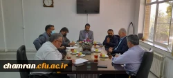 برگزاری نشست مسئولان مجموعه ورزشی  و دانشگاه فرهنگیان  پردیس شهید چمران 6