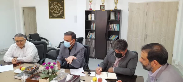 برگزاری نشست مسئولان مجموعه ورزشی  و دانشگاه فرهنگیان  پردیس شهید چمران 8