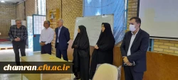 بازدید همکاران معاونت آموزشی سازمان مرکزی دانشگاه فرهنگیان از پردیس شهید چمران 3