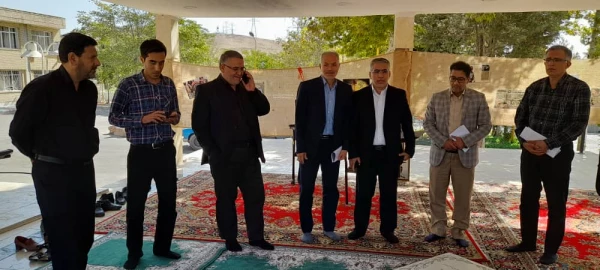 غبارروبی مقبره شهید گمنام پردیس شهید چمران در آستانه هفته دفاع مقدس 4