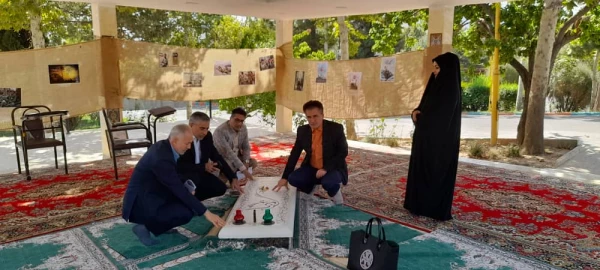 غبارروبی مقبره شهید گمنام پردیس شهید چمران در آستانه هفته دفاع مقدس 5