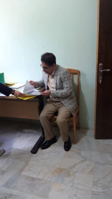 بازدید معاون آموزشی پژوهشی و فرهنگی مدیریت امور پردیس های استان تهران از پردیس شهید چمران 3