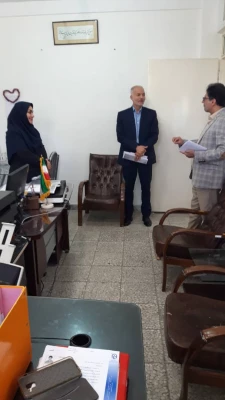 بازدید معاون آموزشی پژوهشی و فرهنگی مدیریت امور پردیس های استان تهران از پردیس شهید چمران 4