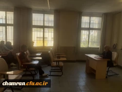 تداوم تشکیل کلاس های حضوری ساختمان باقرالعلوم و سخنرانی دکتر آزادی 3