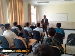 تداوم تشکیل کلاس های حضوری ساختمان باقرالعلوم و سخنرانی دکتر آزادی 5