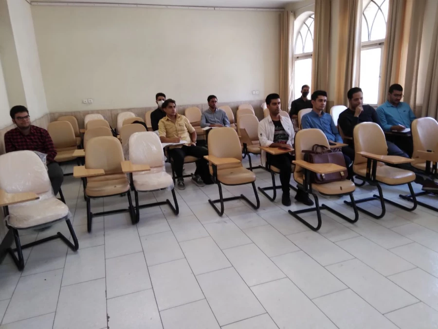 گزارش تصویری از کلاسهای حضوری در ساختمان باقرالعلوم پردیس شهید چمران 4