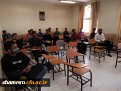 گزارش تصویری از کلاسهای حضوری در ساختمان باقرالعلوم پردیس شهید چمران 8