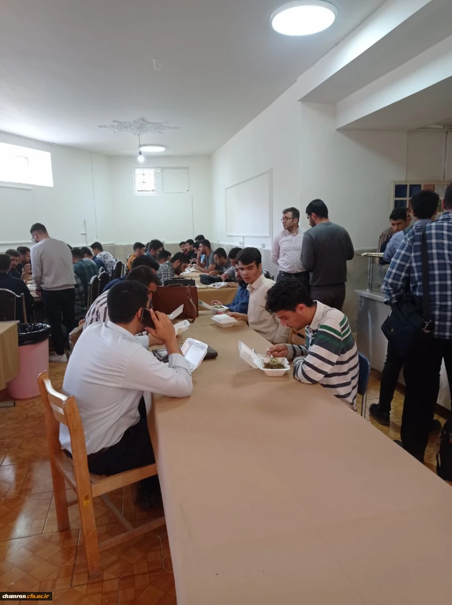 تجهیز سالن غذاخوری ساختمان باقرالعلوم پردیس شهید چمران 2
