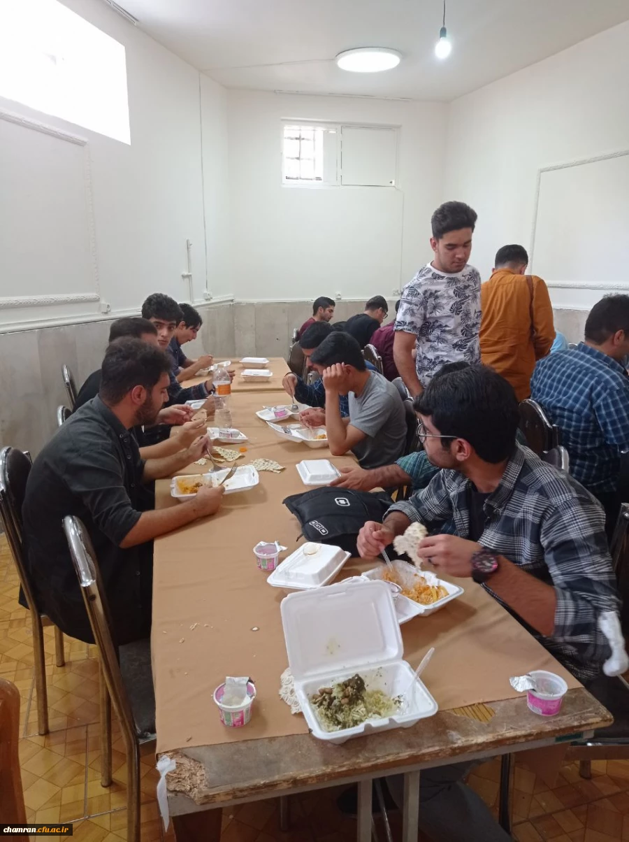 تجهیز سالن غذاخوری ساختمان باقرالعلوم پردیس شهید چمران 3