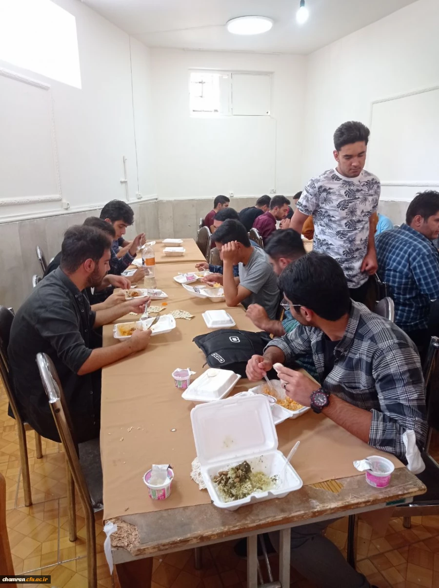 تجهیز سالن غذاخوری ساختمان باقرالعلوم پردیس شهید چمران 6