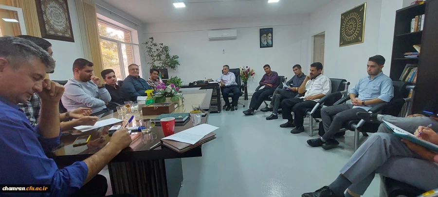 برگزاری نشست شورای صنفی دانشجویان پردیس شهید چمران 4