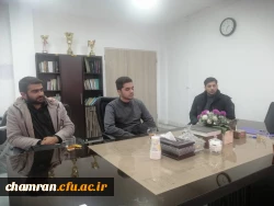 نشست مسئولان پردیس و چند تن از نمایندگان دانشجویان 6