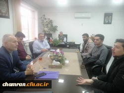 نشست مسئولان پردیس و چند تن از نمایندگان دانشجویان 7