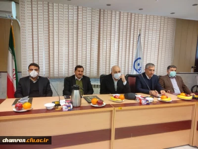 مراسم تکریم و معارفه سرپرست پردیس شهید چمران و دانشگاه فرهنگیان تهران