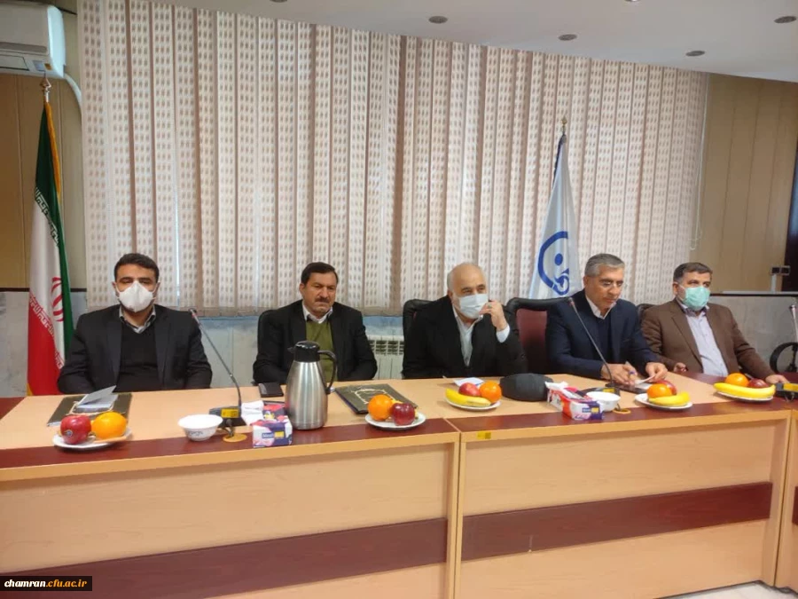 مراسم تکریم و معارفه سرپرست پردیس شهید چمران و دانشگاه فرهنگیان تهران 2